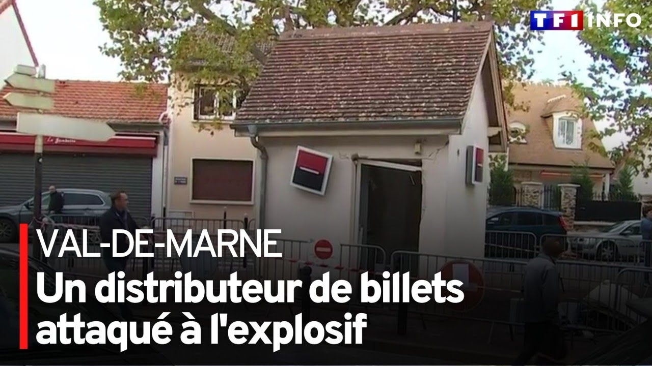 Val-de-Marne : un distributeur de billets attaqué à l'explosif
