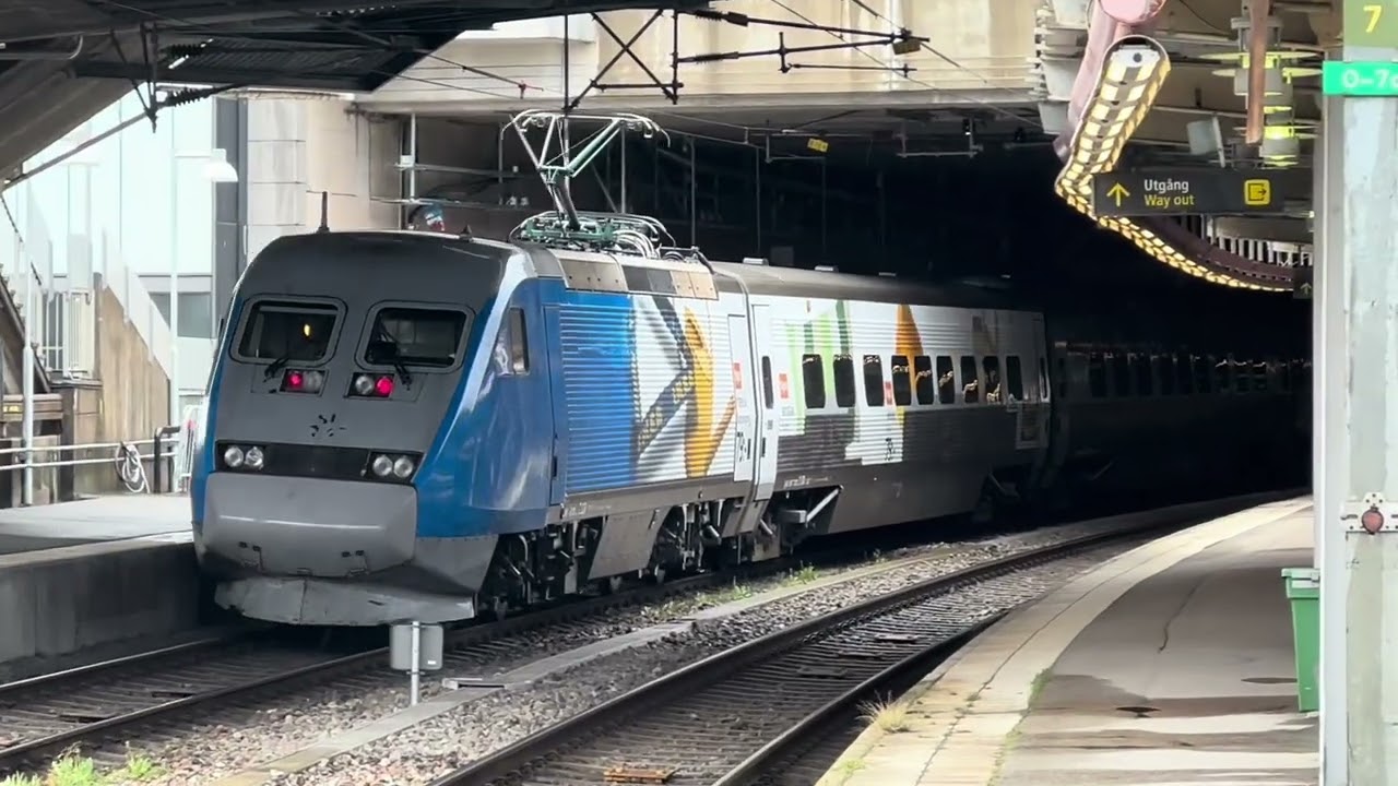 Tåg i Stockholm Central