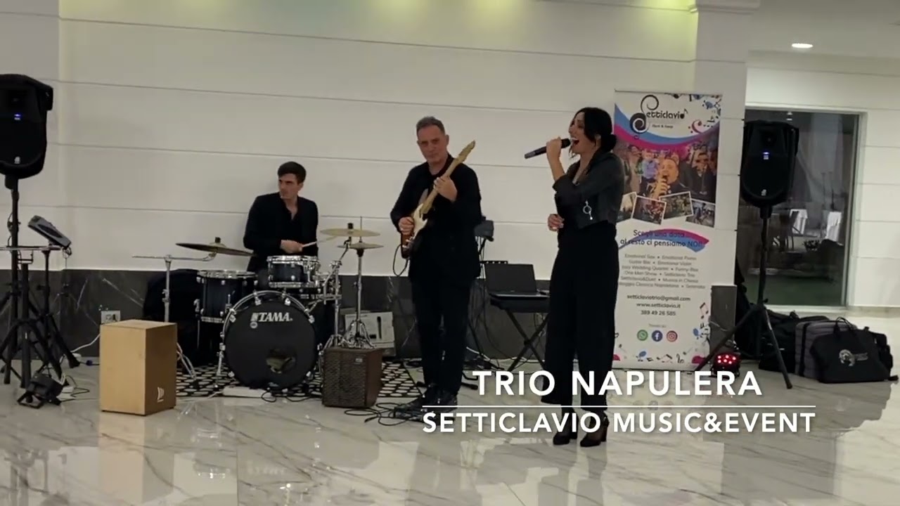 Musica Matrimonio Napoli-Trio Napulera-musica ricevimento-Setticlavio Music&Event-