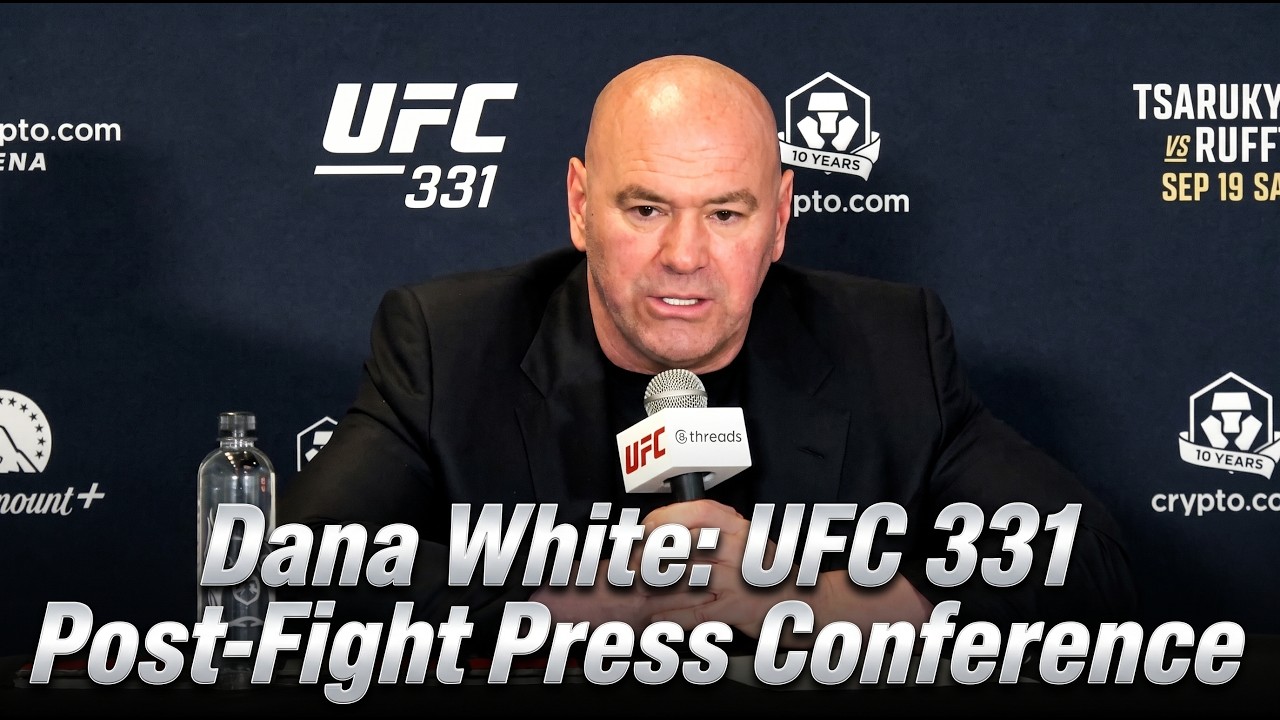 Dana White UFC 331 Post-Fight Press Conference | Full Video