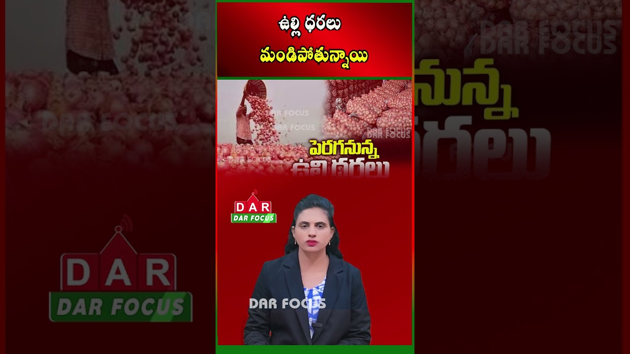 Onion Prices Surge | Farmers Benefit, Consumers Struggle | Latest updates | DAR FOCUS