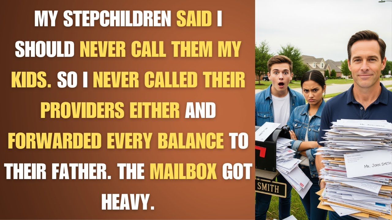 Stepchildren said I should never call them my kids ever. So I never called their-BEST REDDIT STORIES