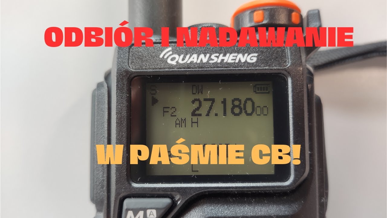Quansheng UV-K5 CB Radio AM FM SSB EN SUB