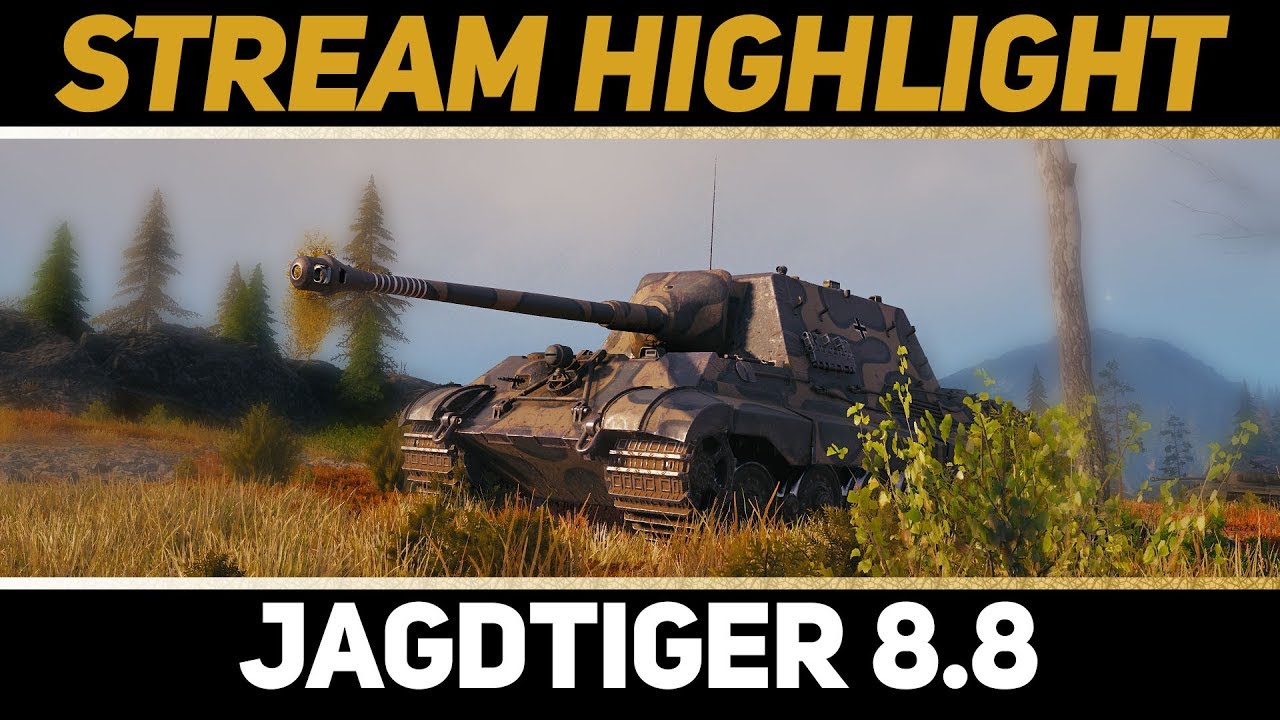 Jagdtiger 8.8 auf Beutezug