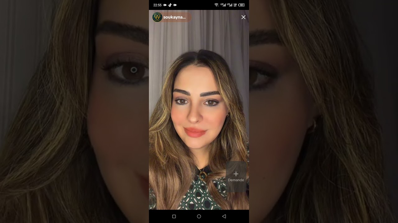 سكينة بنجلون ترد رد قوي على مايا