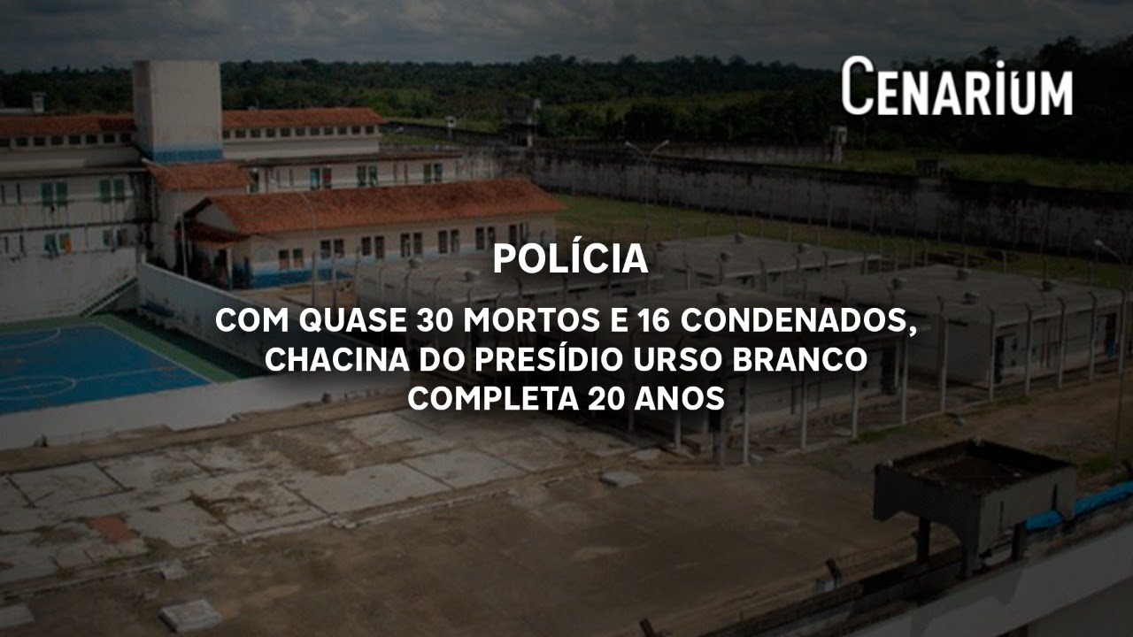 Com quase 30 mortos e 16 condenados, chacina do presídio Urso Branco completa 20 anos