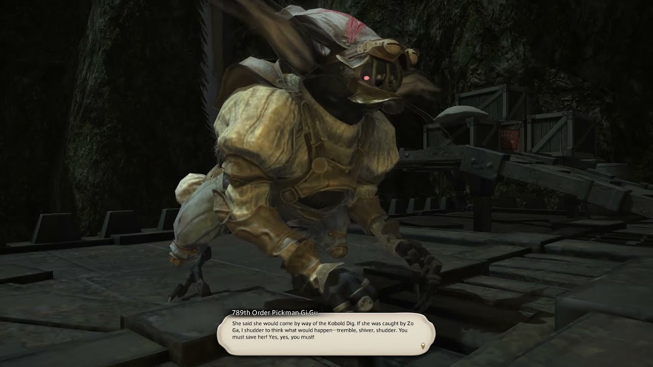 Final Fantasy XIV ARR - Kobold Beast Quest - The Kobold and the Beautiful
