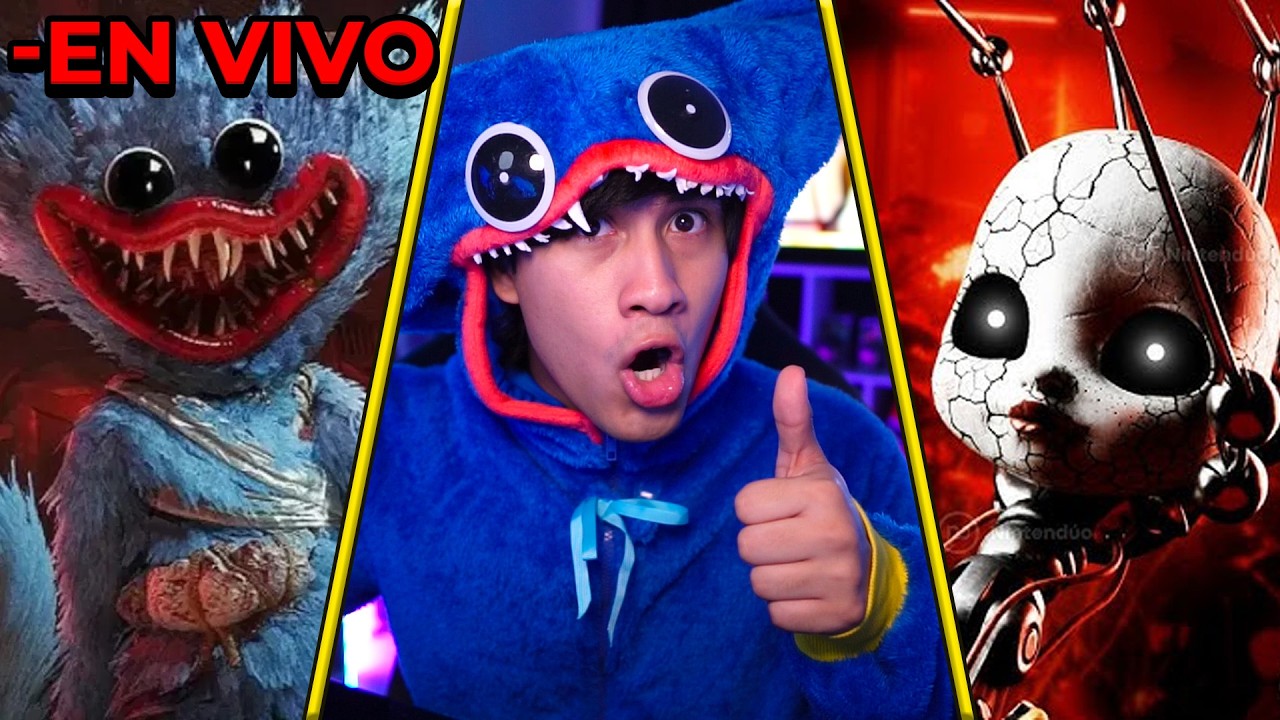 🔴JUGANDO POR PRIMERA VEZ🔴POPPY PLAYTIME CAPITULO 5🔴