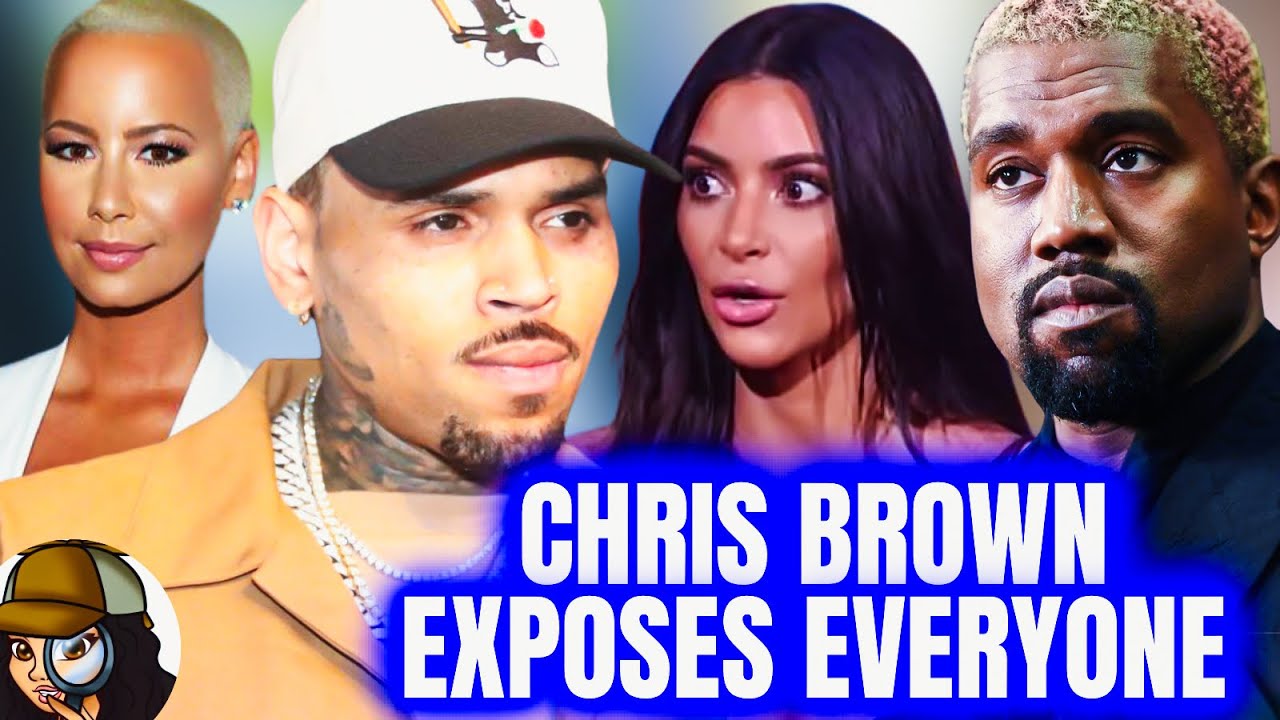 Chris Brown EXPOSES Kanye, Kim & Amber Rose|Tells What REALLY Happened