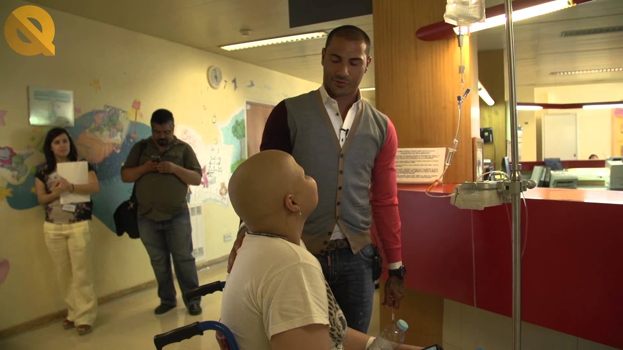 Ricardo Quaresma visita o IPO do Porto