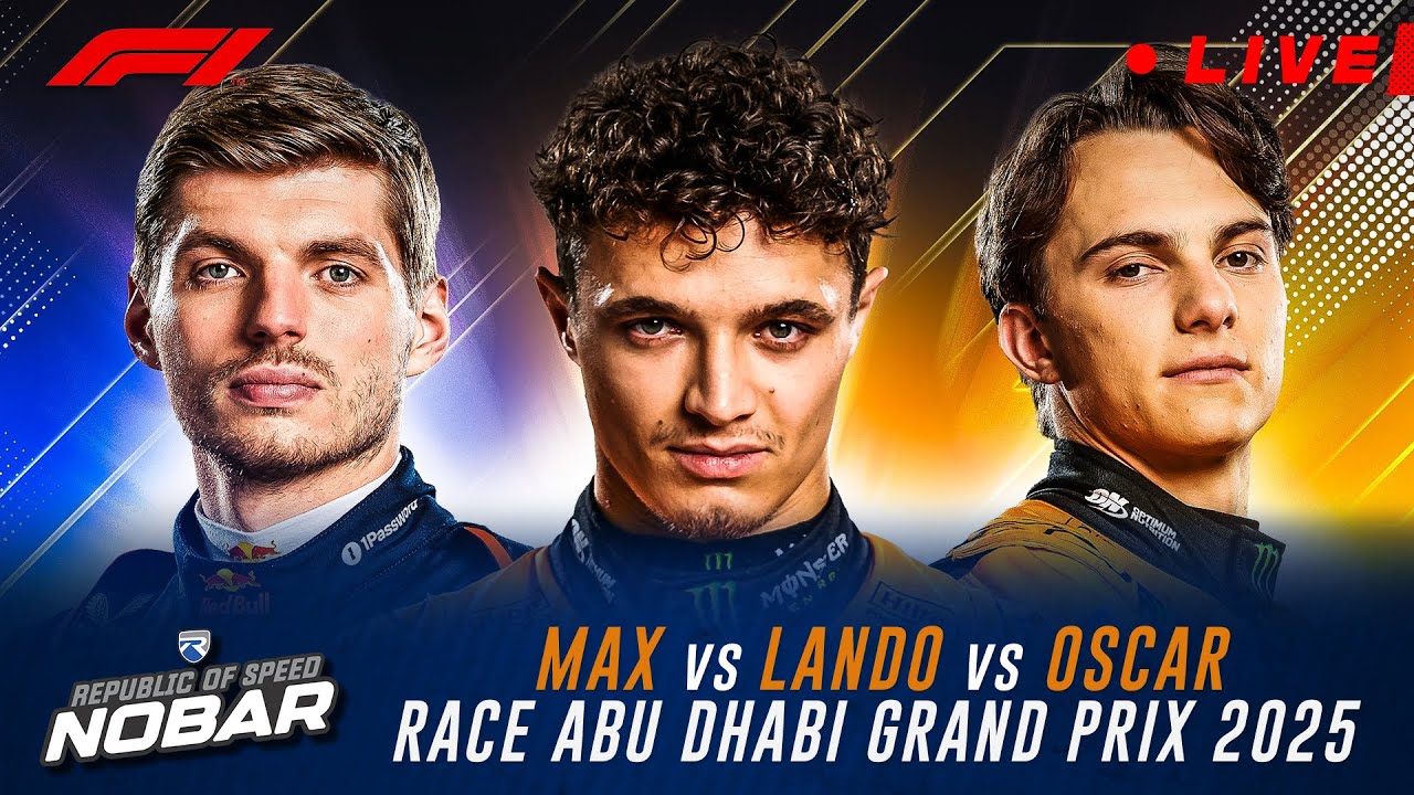 🔴 LIVE | Nobar F1 Race Abu Dhabi Grand Prix 2025 - Live Timings & Reaction (Bahasa indonesia)