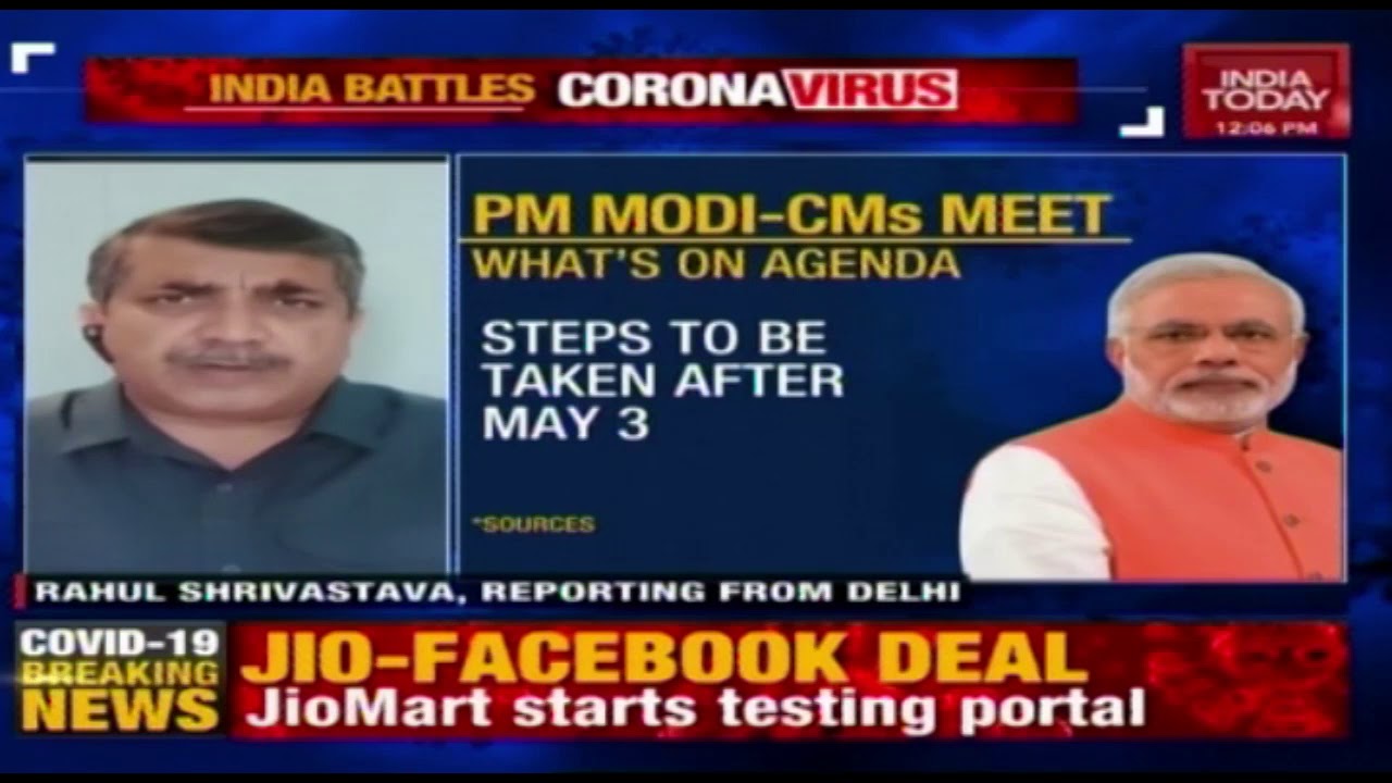 PM Narendra Modi's 4th Virtual Meet With CMs Of States; Says, Lockdown Is Bearing Results