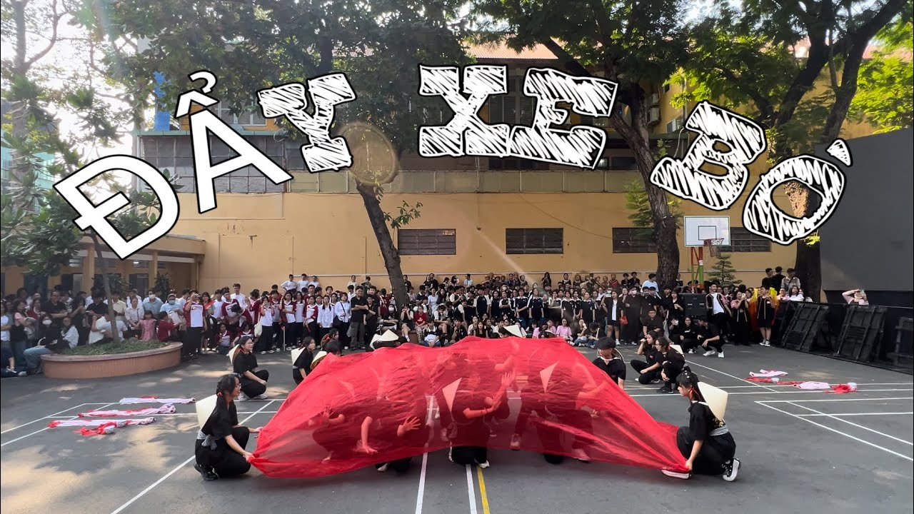 ĐẨY XE BÒ | Phương Mỹ Chi | HẠNG NHÌ Flashmob THPT Trần Khai Nguyên 2024| lớp 11A1| choreo by Jay OB