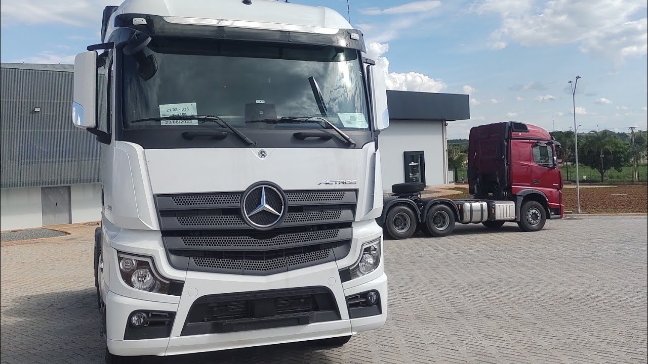 NOVO MERCEDES BENZ ACTROS 2548 EURO6 NA MARDISA!!!