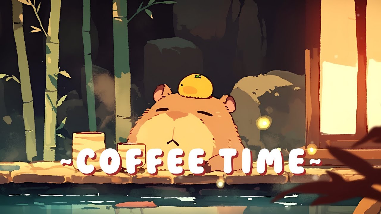 Capybara Music Corner - Lofi Hip Hop for Studying ~ Peaceful Flow ~ 🎵 | High Quality