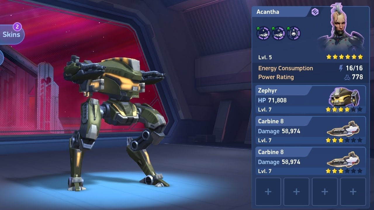 {MECH ARENA} Zephyr + Carbine 8 is it woth it? 🧐