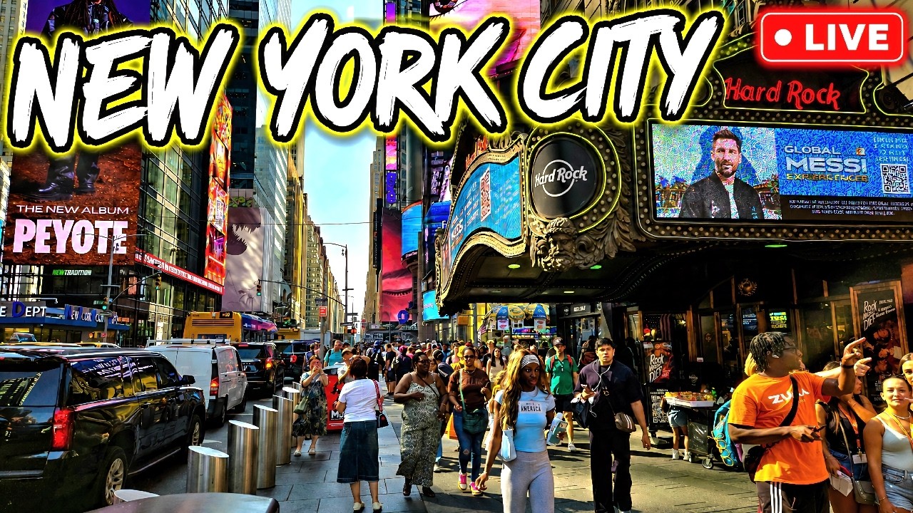 🔴 LIVE NYC Walking Tour 🇺🇸 Times Square and more | New York City Walk Experience
