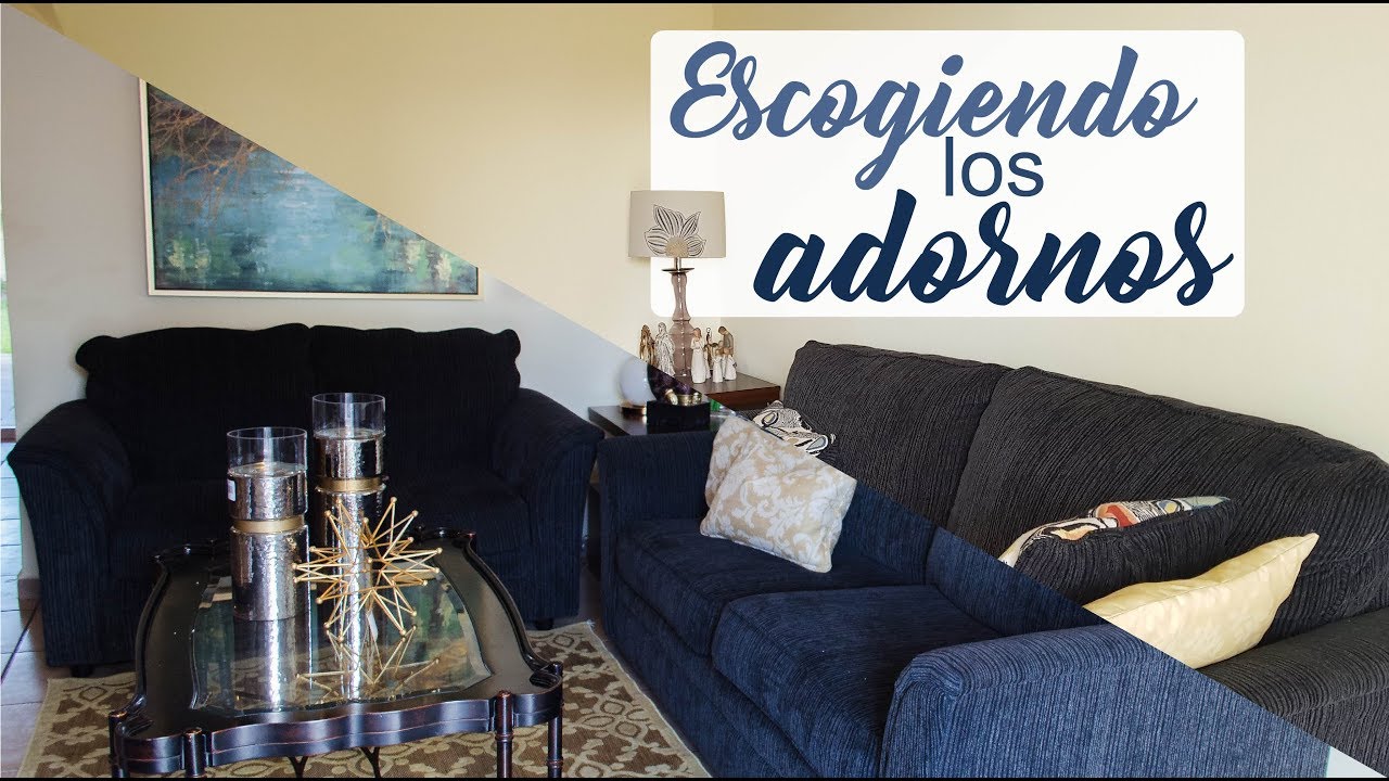 DECORANDO UNA CASA PEQUEÑA CON SOFÁS NEGROS