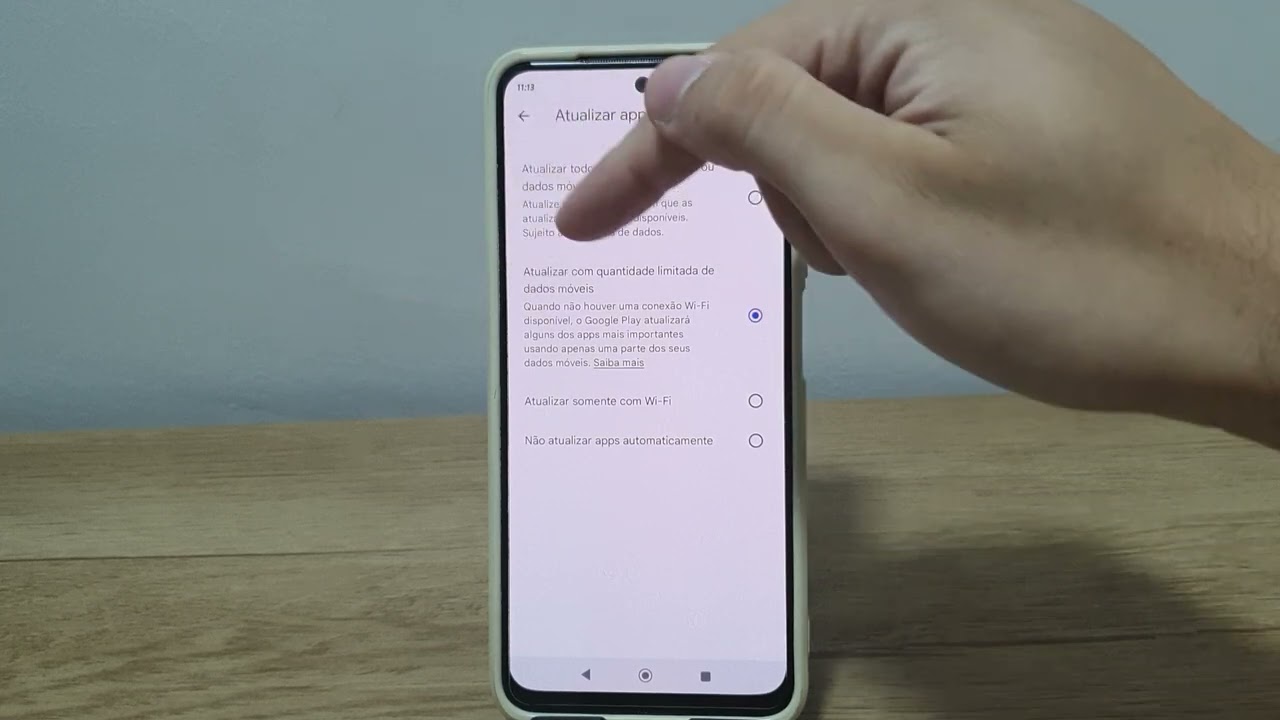 Poco M4 - Como desativar as atualizações automáticas de aplicativos