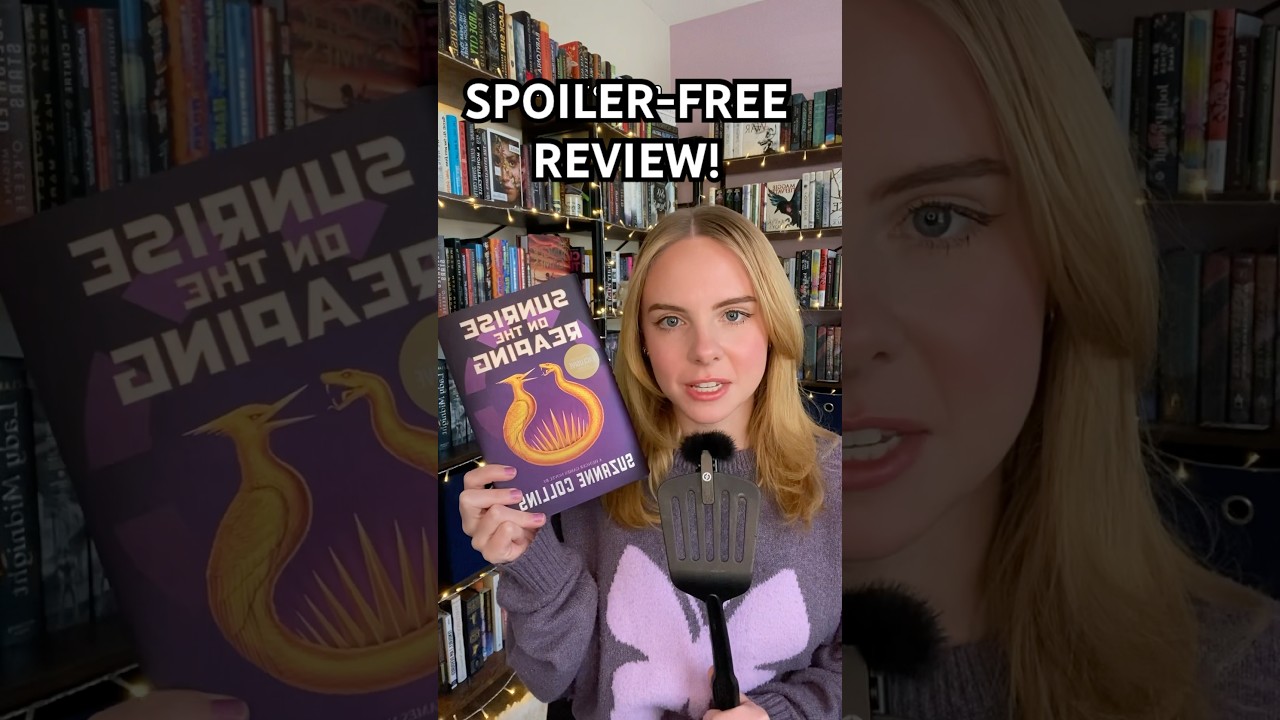 Spoiler-free review of Sunrise on the Reaping! 💜🔥🐦&zwj;⬛🐍🏹