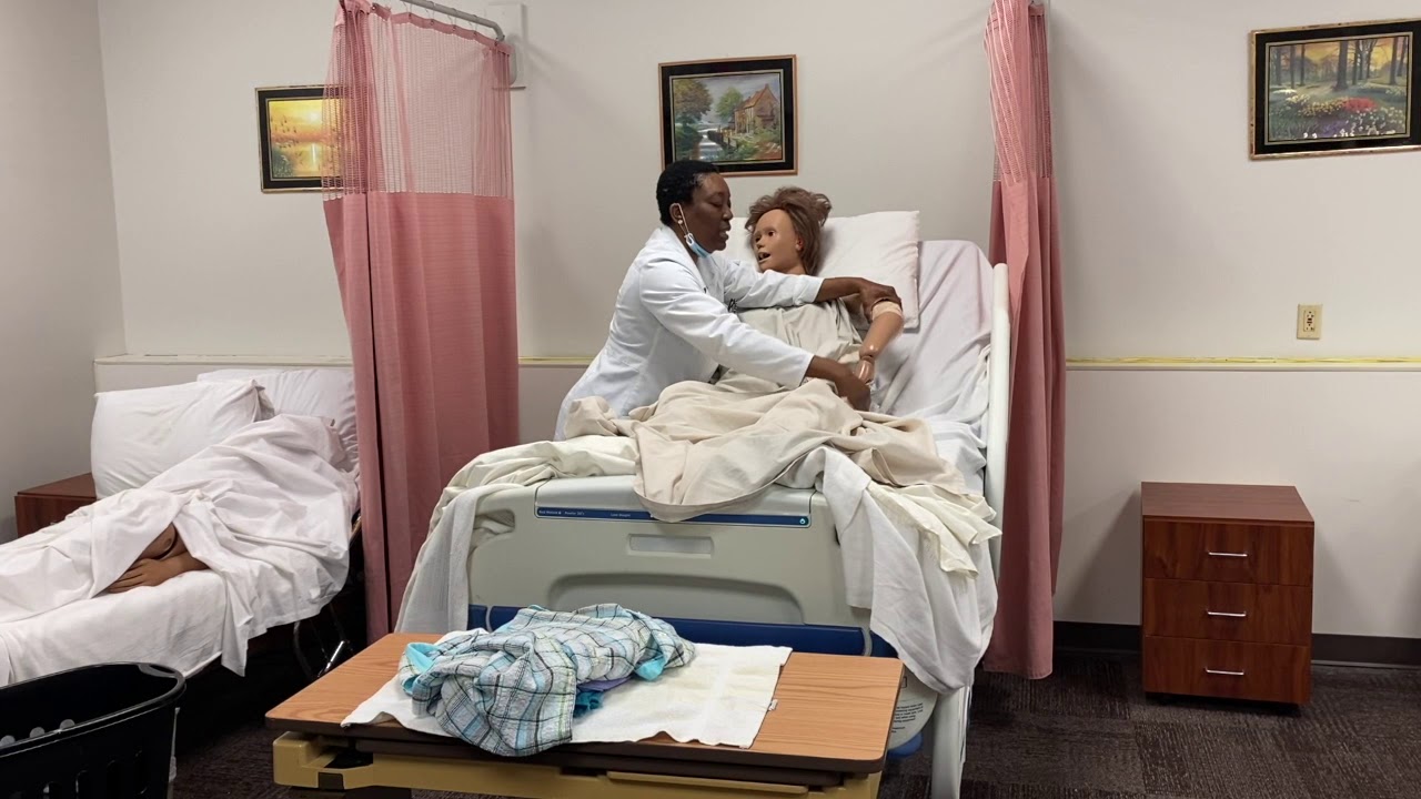 OHIO STNA Skill : Dressing a Bedridden Resident