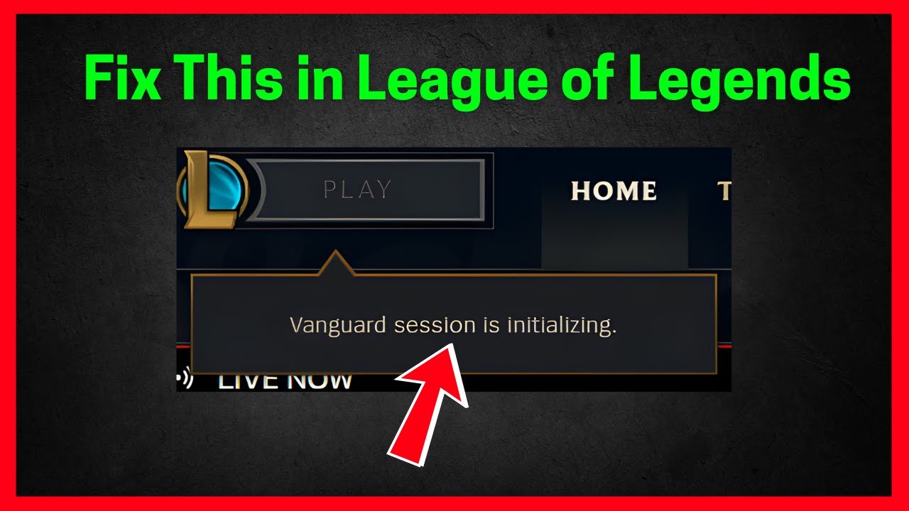 Исправлена ​​ошибка, из-за которой сеанс Vanguard инициализировался в League of Legends.
