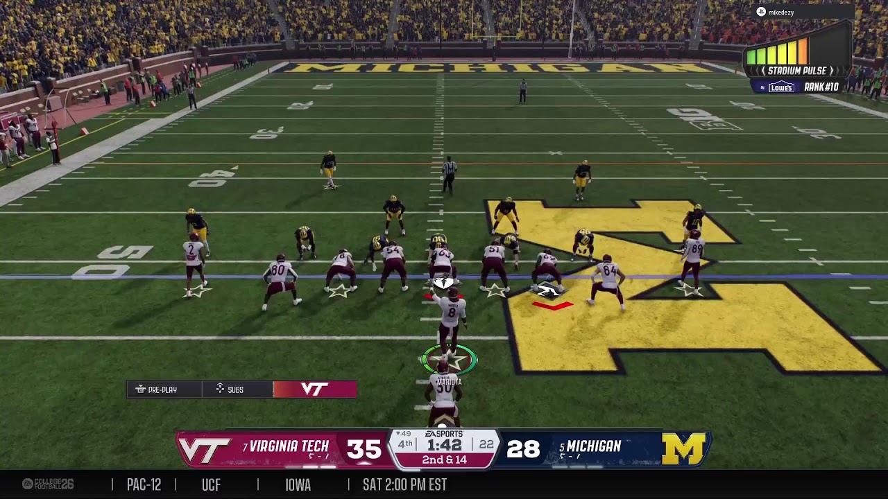 VT vs Michigan