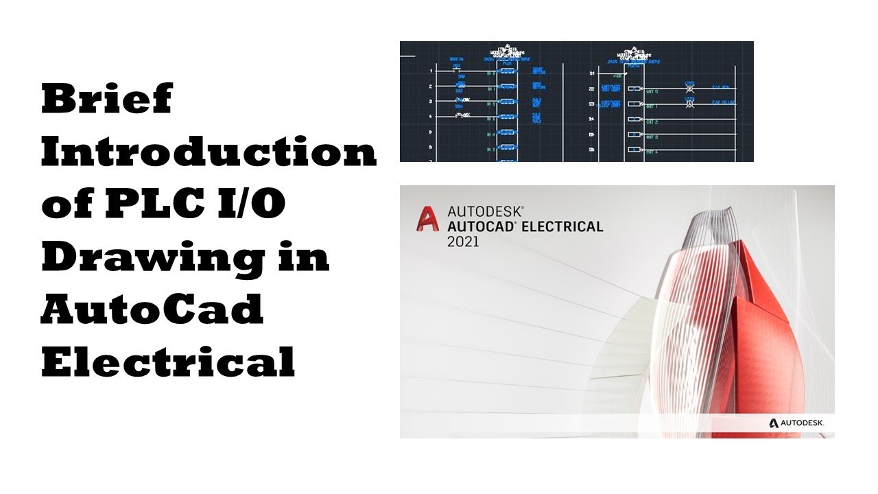 A Basic Introduction of PLC I/O drawing in AutoCad Electrical