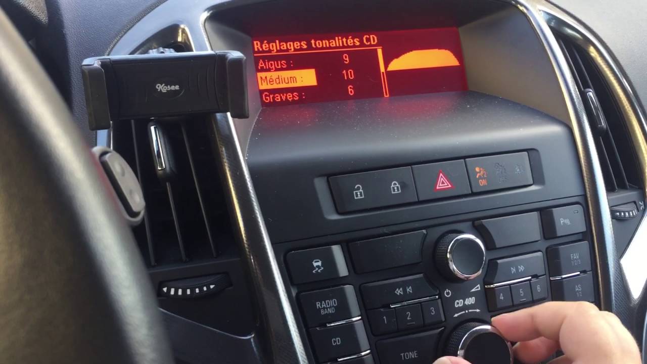 Opel astra cd 400 audio test