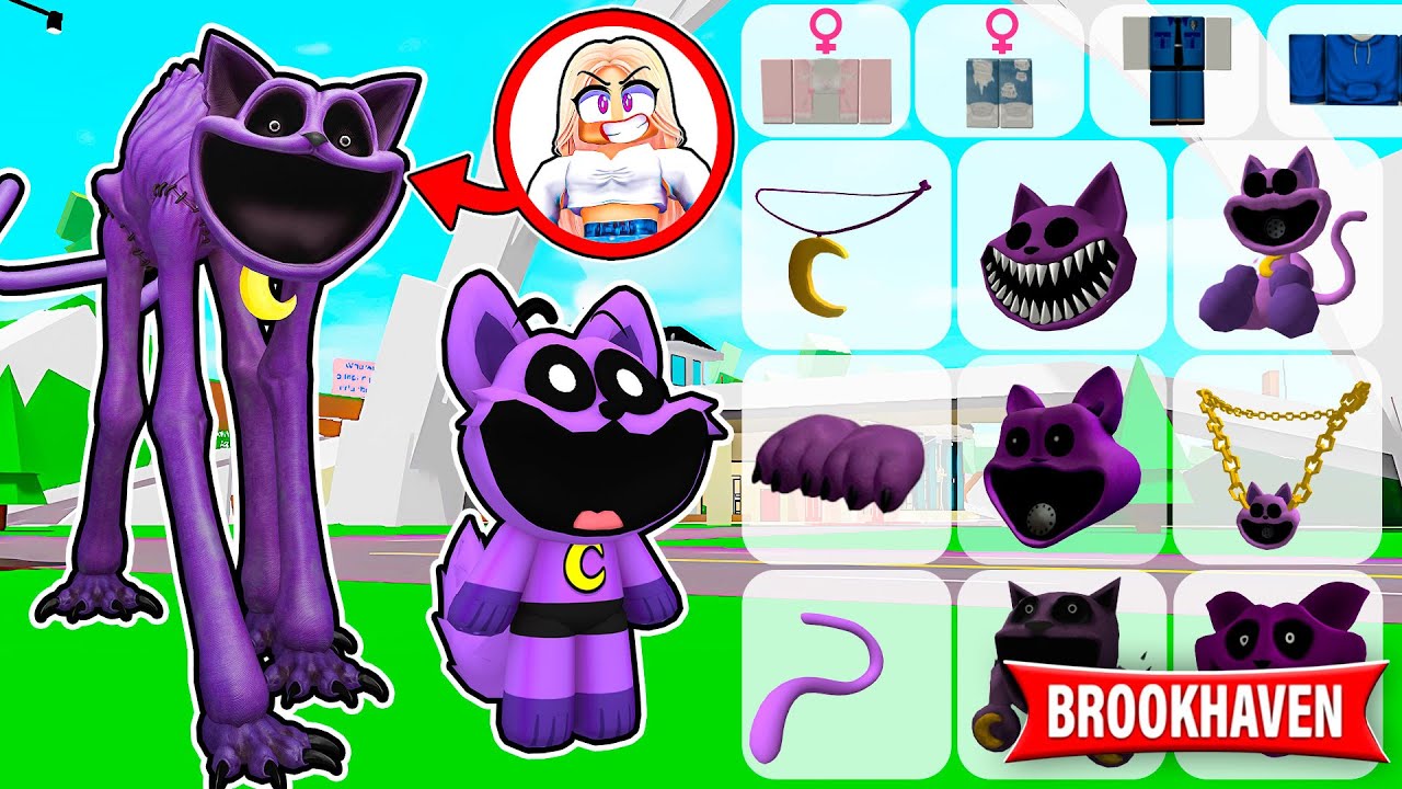 ZOSTAŁAM CATNAP I STAŁO SIĘ TO... na BROOKHAVEN RP w ROBLOX!