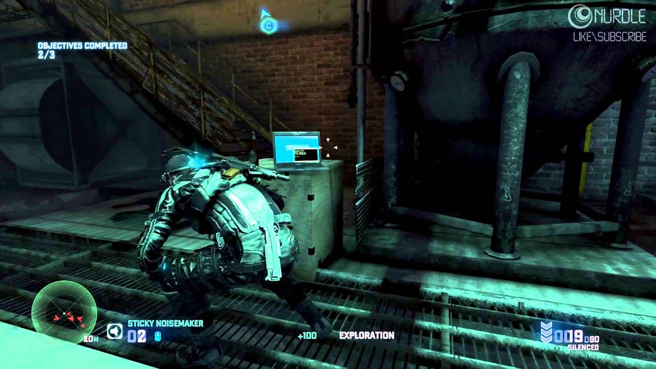 Splinter Cell Blacklist: Hackers Den (Perfectionist run) (PC,HD)