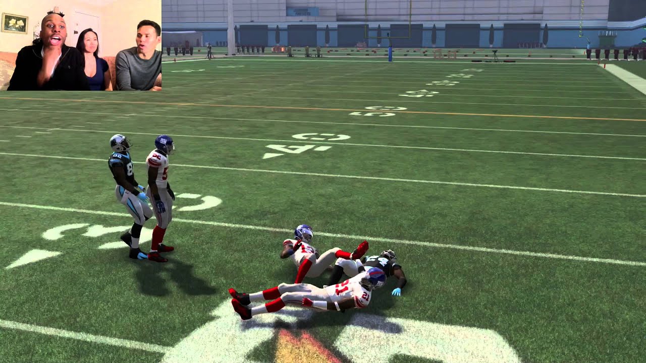 Can Josh Norman Catch a 99yd TD Pass over Odell Beckham Jr? Funny Madden 16 Gameplay