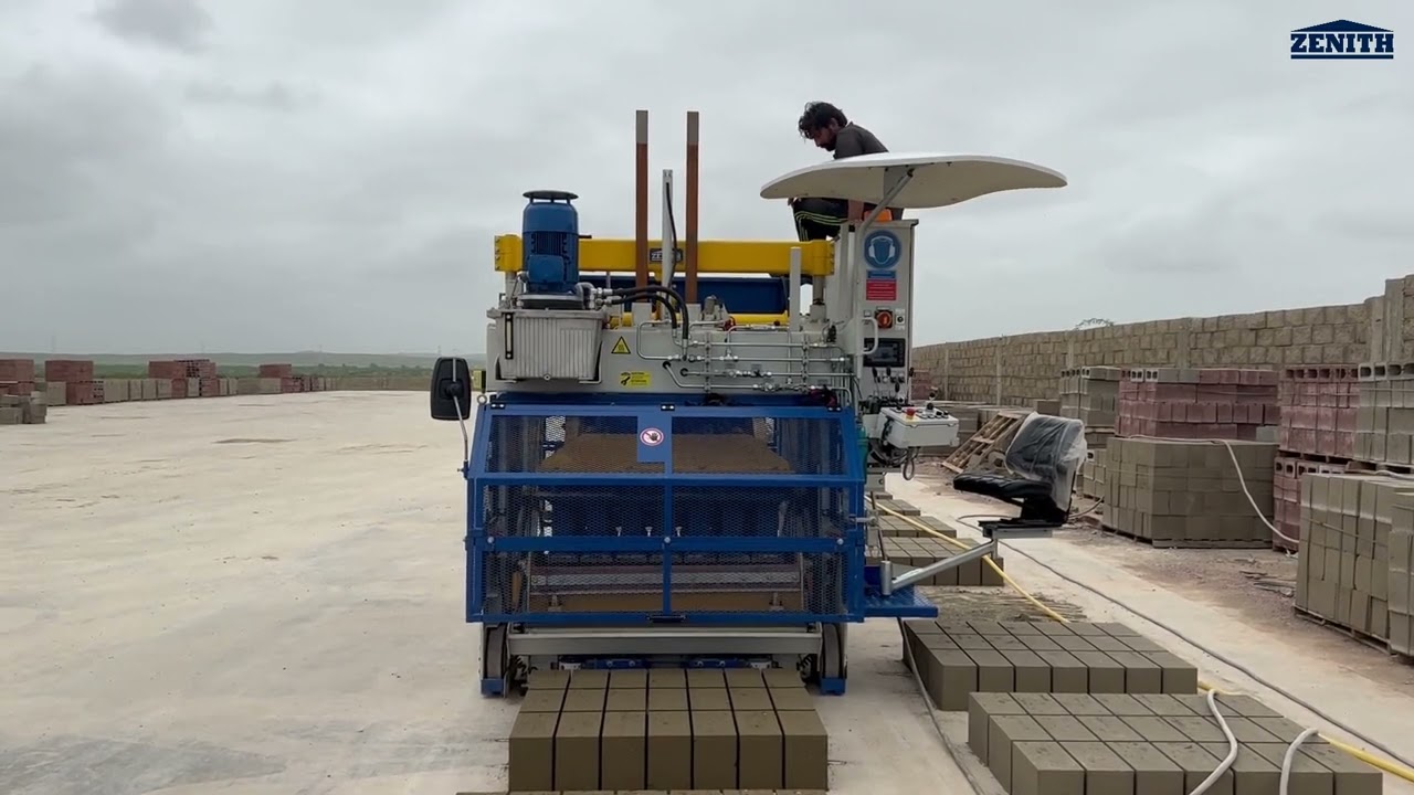 Germany Zenith913SC pallet free solid block making machine