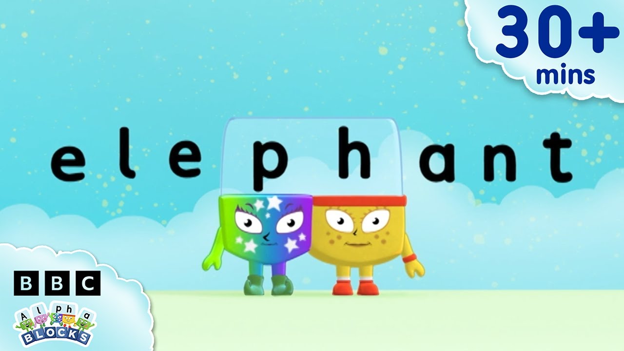 Three Syllable Words  | Learn to Read and Spell for Kids | Alphablocks