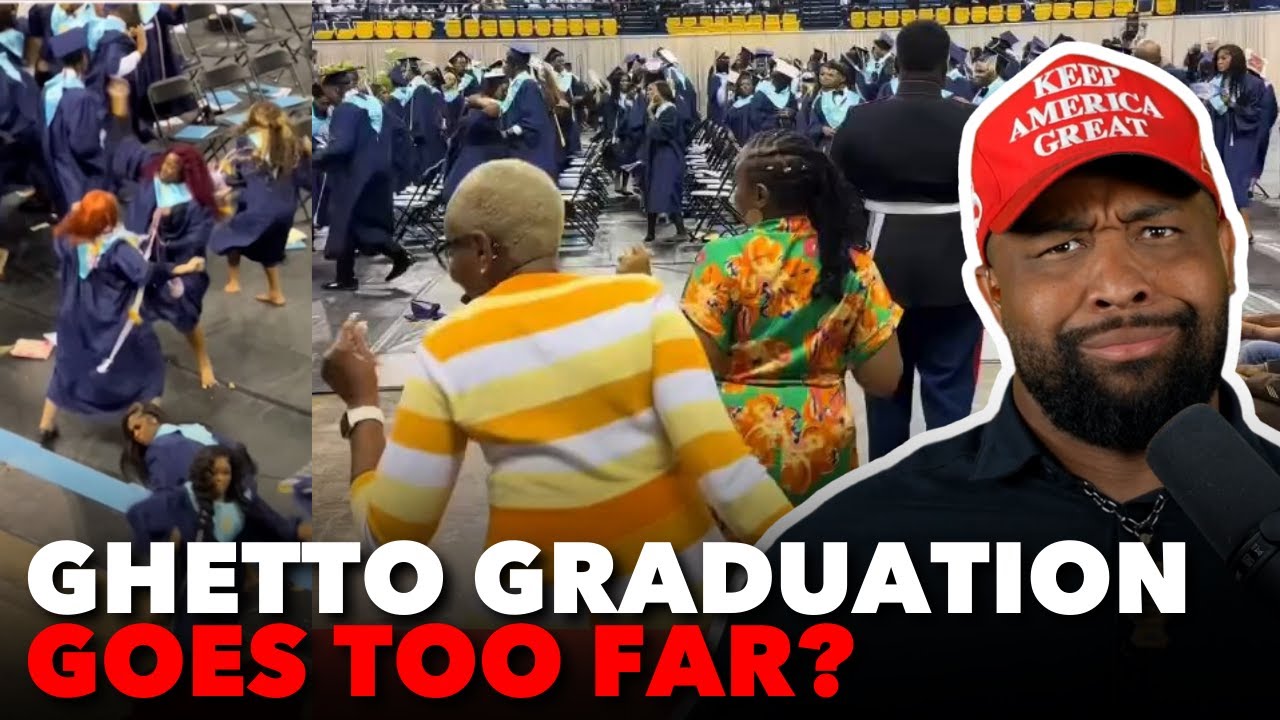 Black Graduates EMBARRASS Themselves With GHETTO Graduation Celebration?