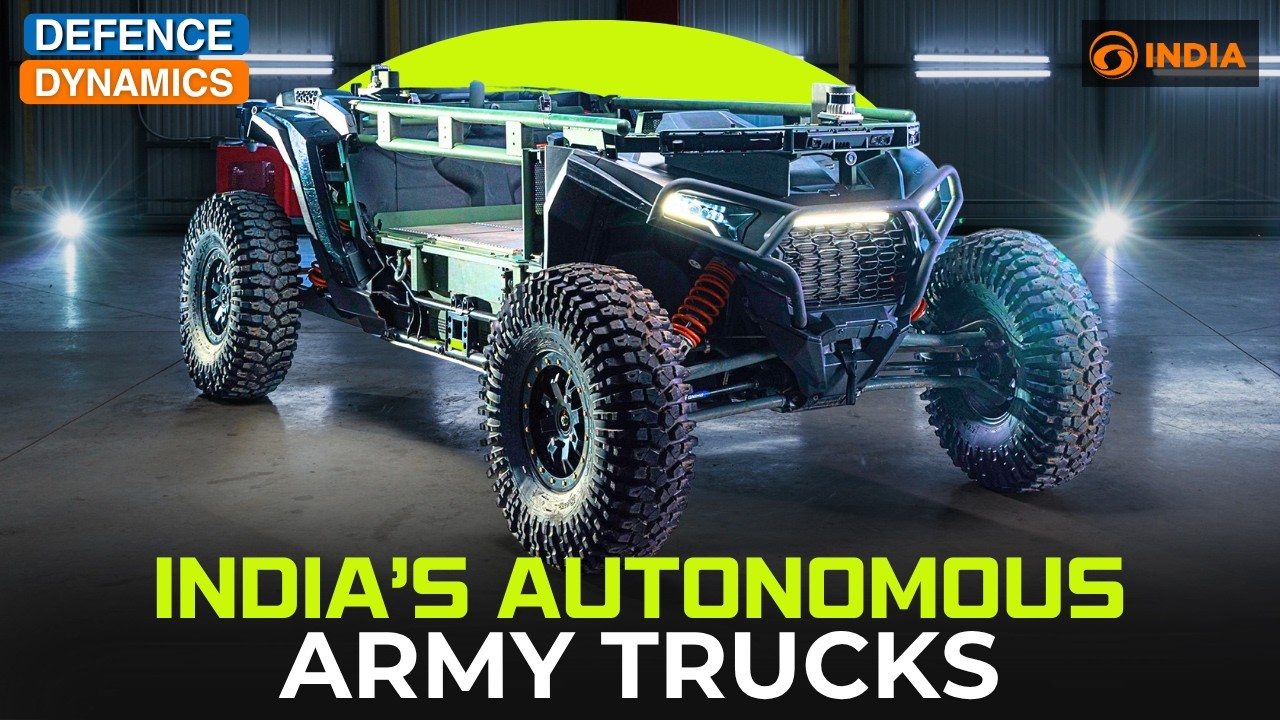Автономные армейские грузовики Индии | Defence Dynamics