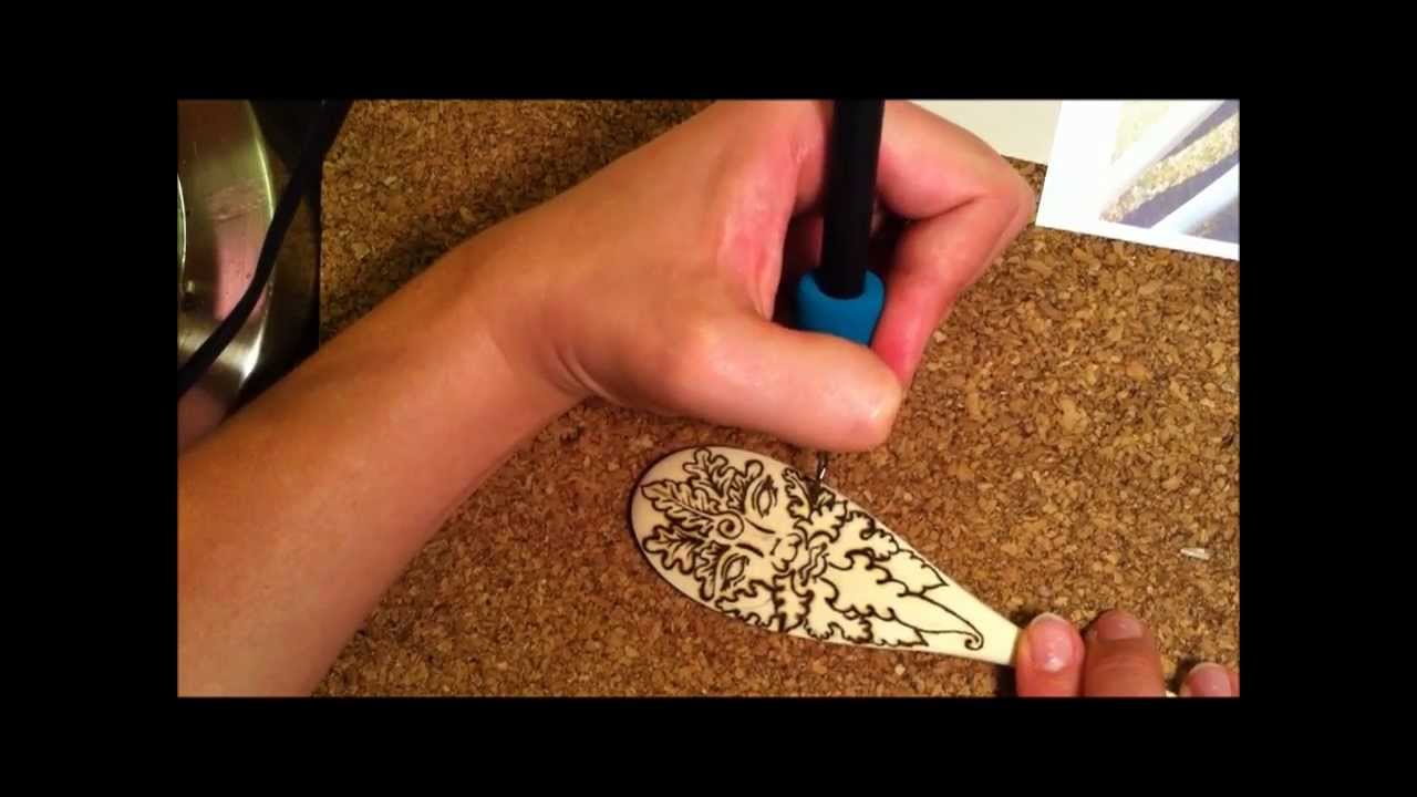 Greenman Spoon - Line Tutorial - by Greenwood Creations