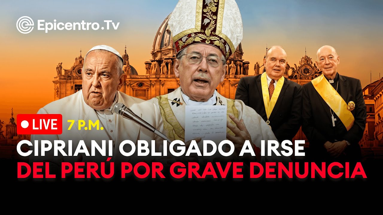 Cipriani castigado por el Vaticano|Fin del Sodalicio: Pedro Salinas|Colombia en problemas con Trump