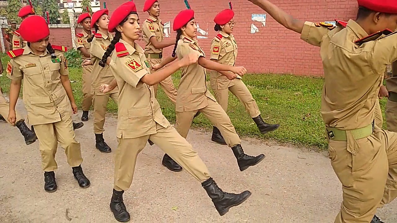 BNCC BTE camping 2019 Drill Sherpur govt College