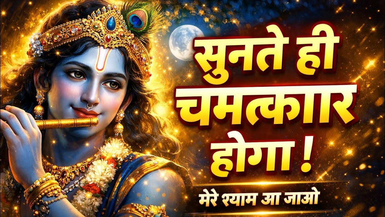 सुनते ही चमत्कार होगा! 🙏 मेरे श्याम आ जाओ | Krishna Bhajan 2026 | Latest Bhajan