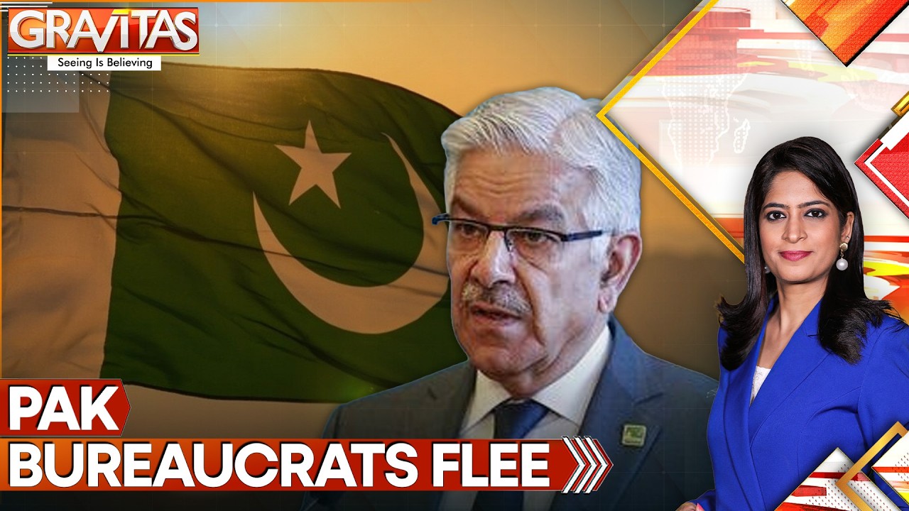 Pakistan's Elite Loses Faith in Its Own Country, Bureaucrats Flee to Foreign Havens | GRAVITAS