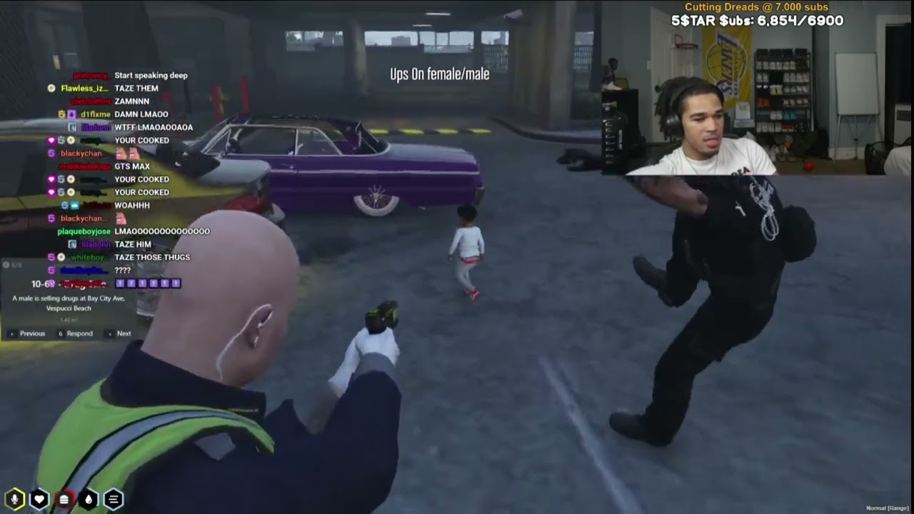 PlaqueBoyMax Turns Zesty in GTA Cop RP