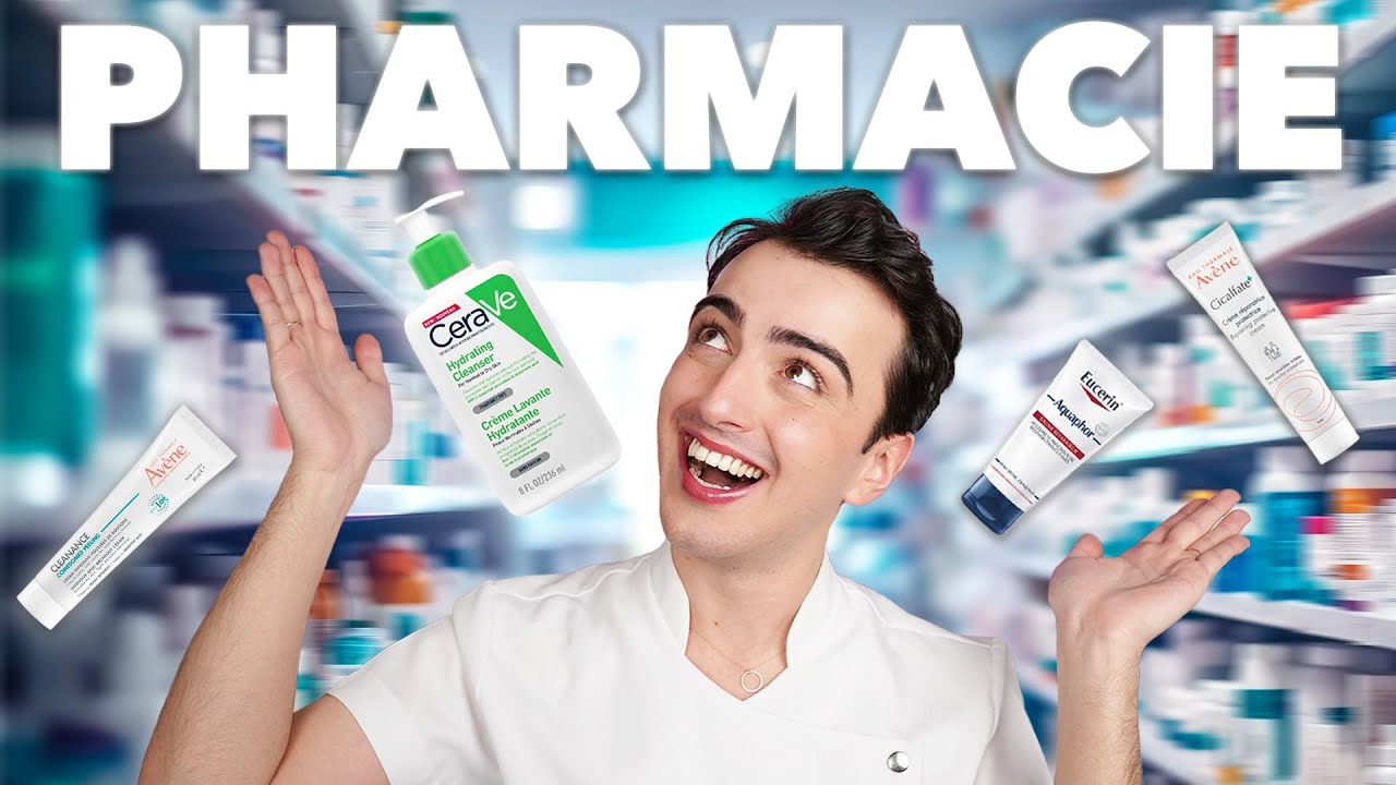 LES MEILLEURS PRODUITS DE PARAPHARMACIE (selon un esthéticien) !