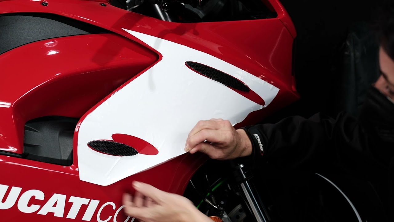 REF. 20431 | Puig Downforce Race spoilers for Ducati Panigale V2 2020 & V4/S  2018 - 2019
