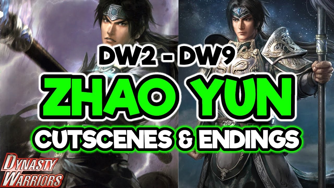 Zhao Yun ALL Cutscenes & Endings - Dynasty Warriors - 4K 60 FPS