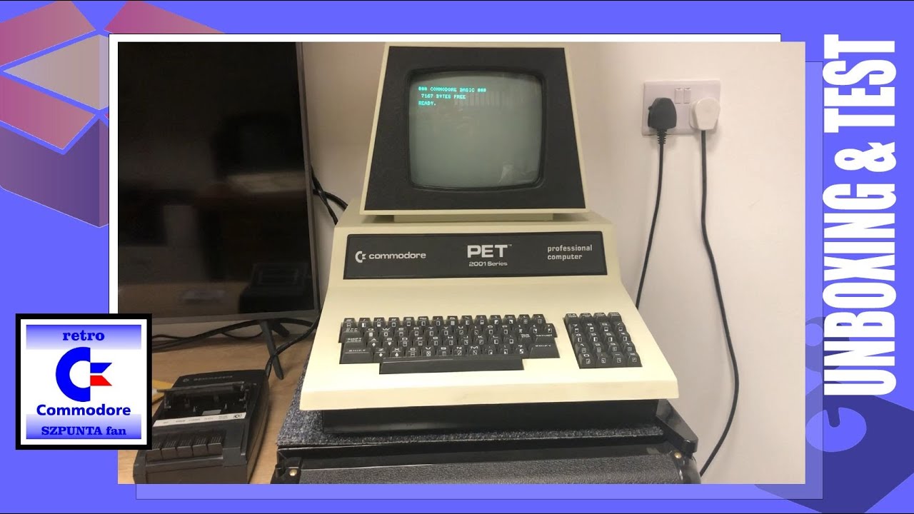 📤 COMMODORE PET 2001 SERIES | UNBOXING AND TESTING