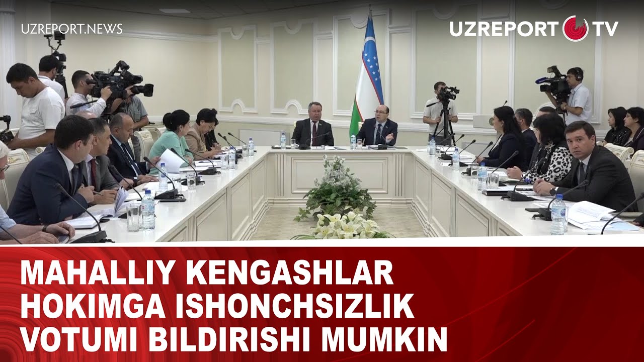 Mahalliy kengashlar hokimga ishonchsizlik votumi bildirishi mumkin