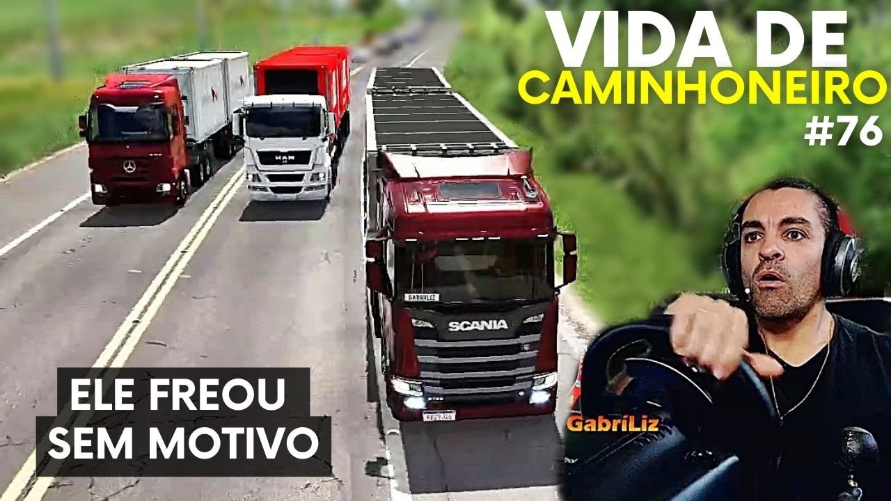 QUASE BATI O CAMINHÃO NOS BARBEIROS - Vida de Caminhoneiro #76 - Euro Truck Simulator 2