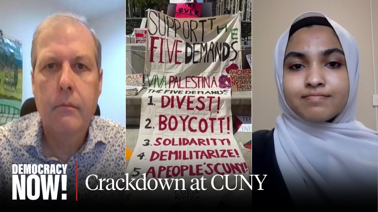Drop the Charges: Demands for CUNY to Divest from Israel Met by Violent Police Repression