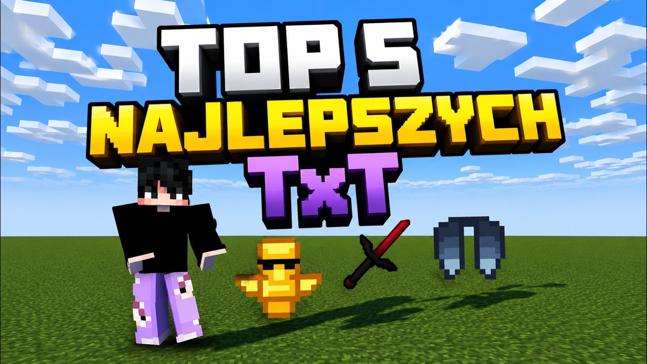 TOP 5 NAJLEPSZYCH TXT 1.21.X (FPS BOOST)